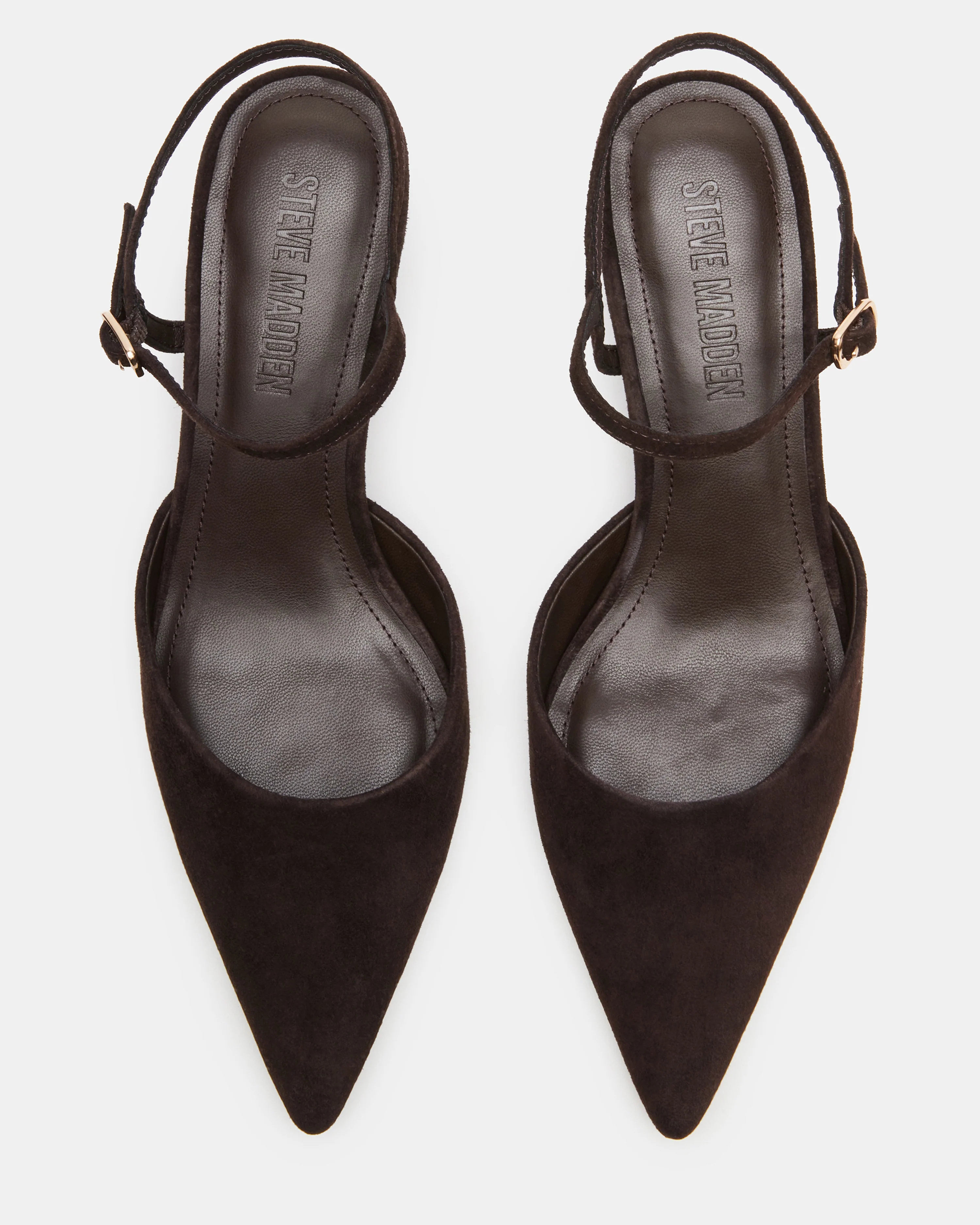 ADELAIDE SLINGBACK MARRONE SUEDE - Image 4