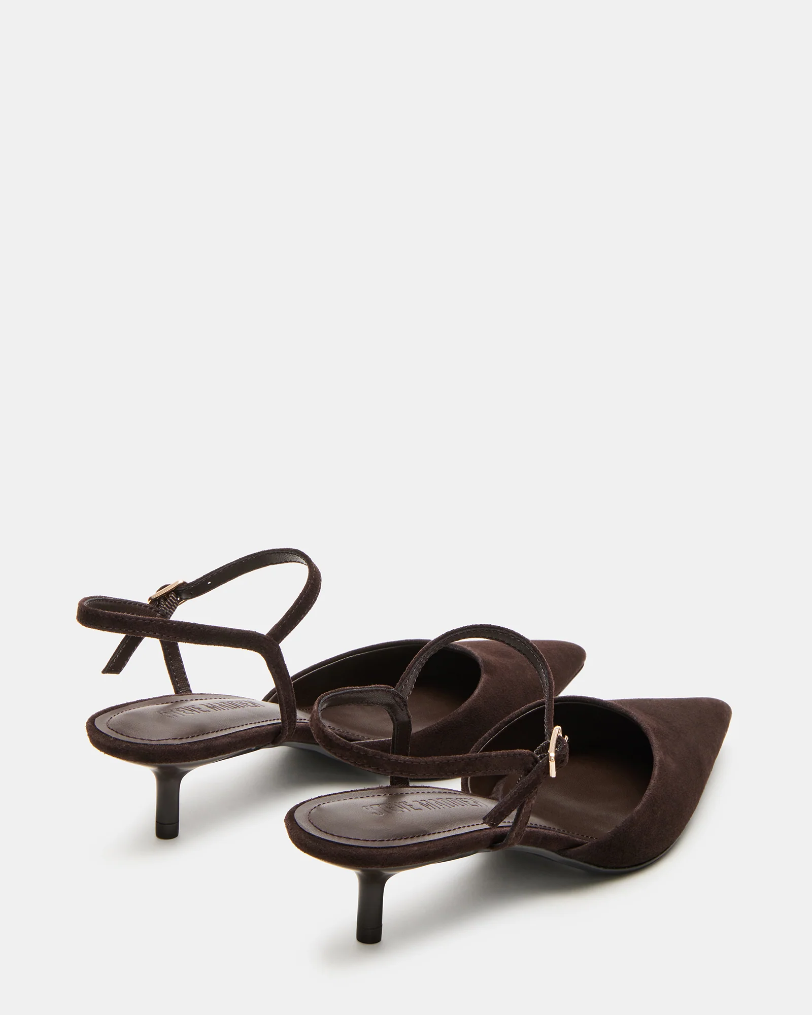 ADELAIDE SLINGBACK MARRONE SUEDE - Image 5