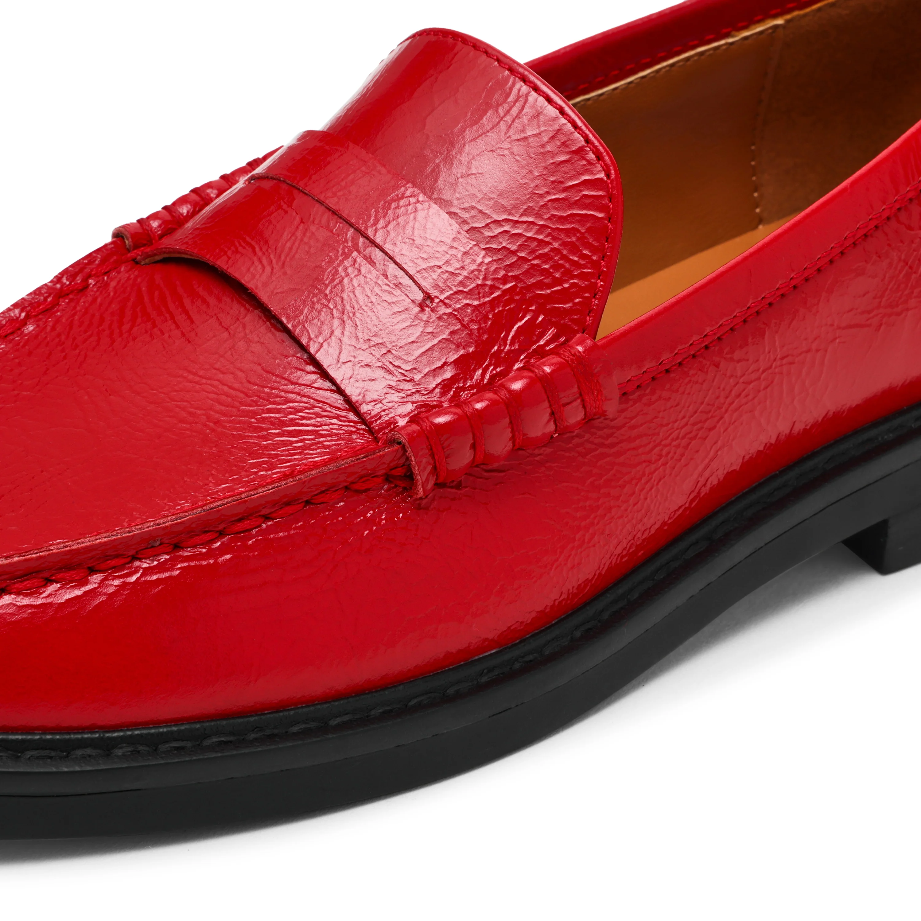 ADISON  MOCASSINO CHERRY PELLE - Image 3