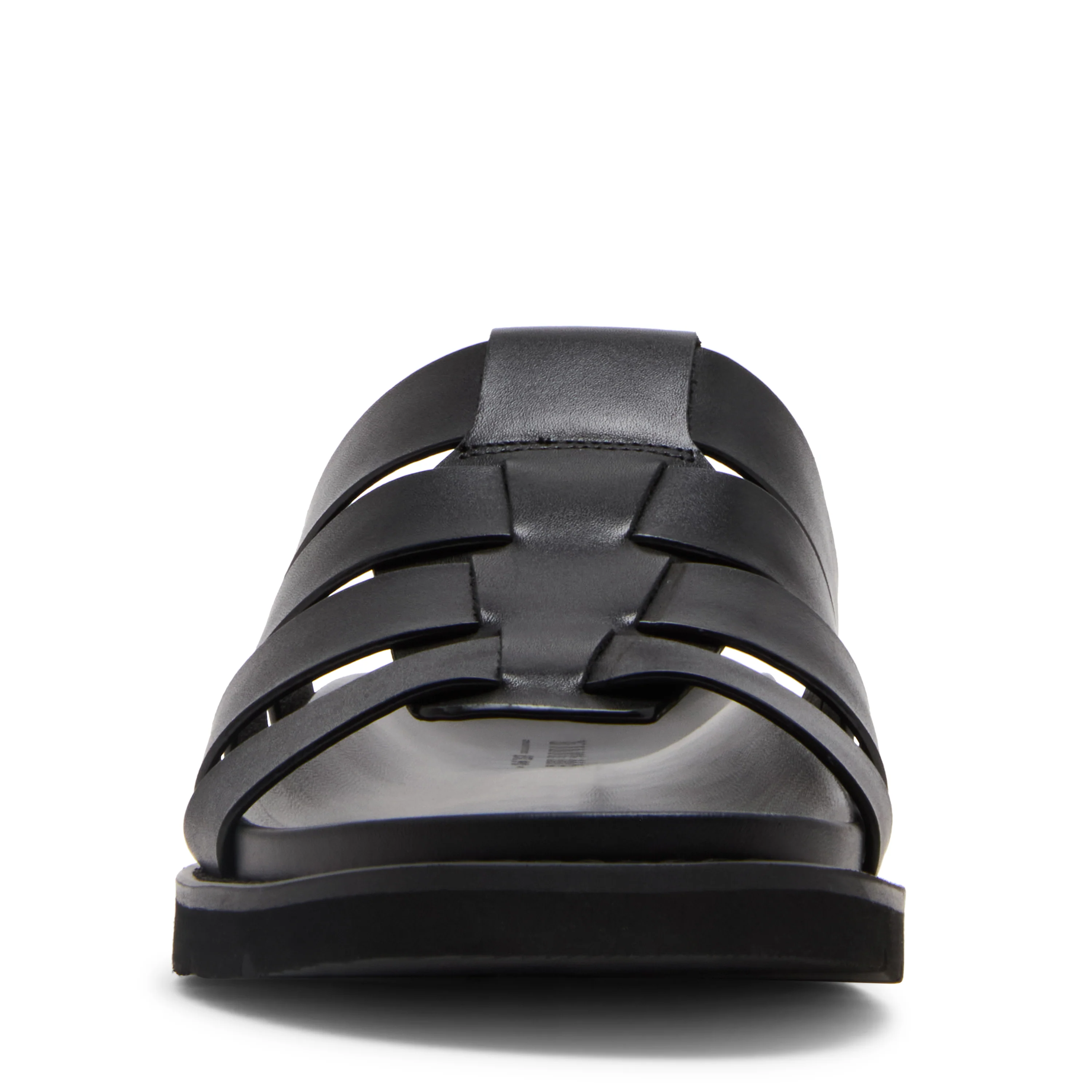 Ankara Sandalo Nero Pelle - Image 3