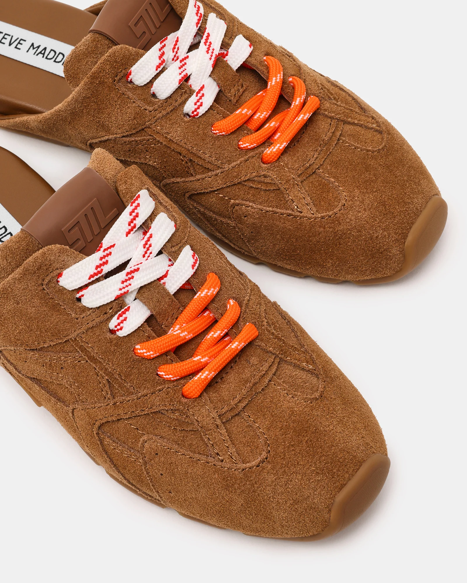 Asiel Sneaker Mule Chestnut Suede - Image 3