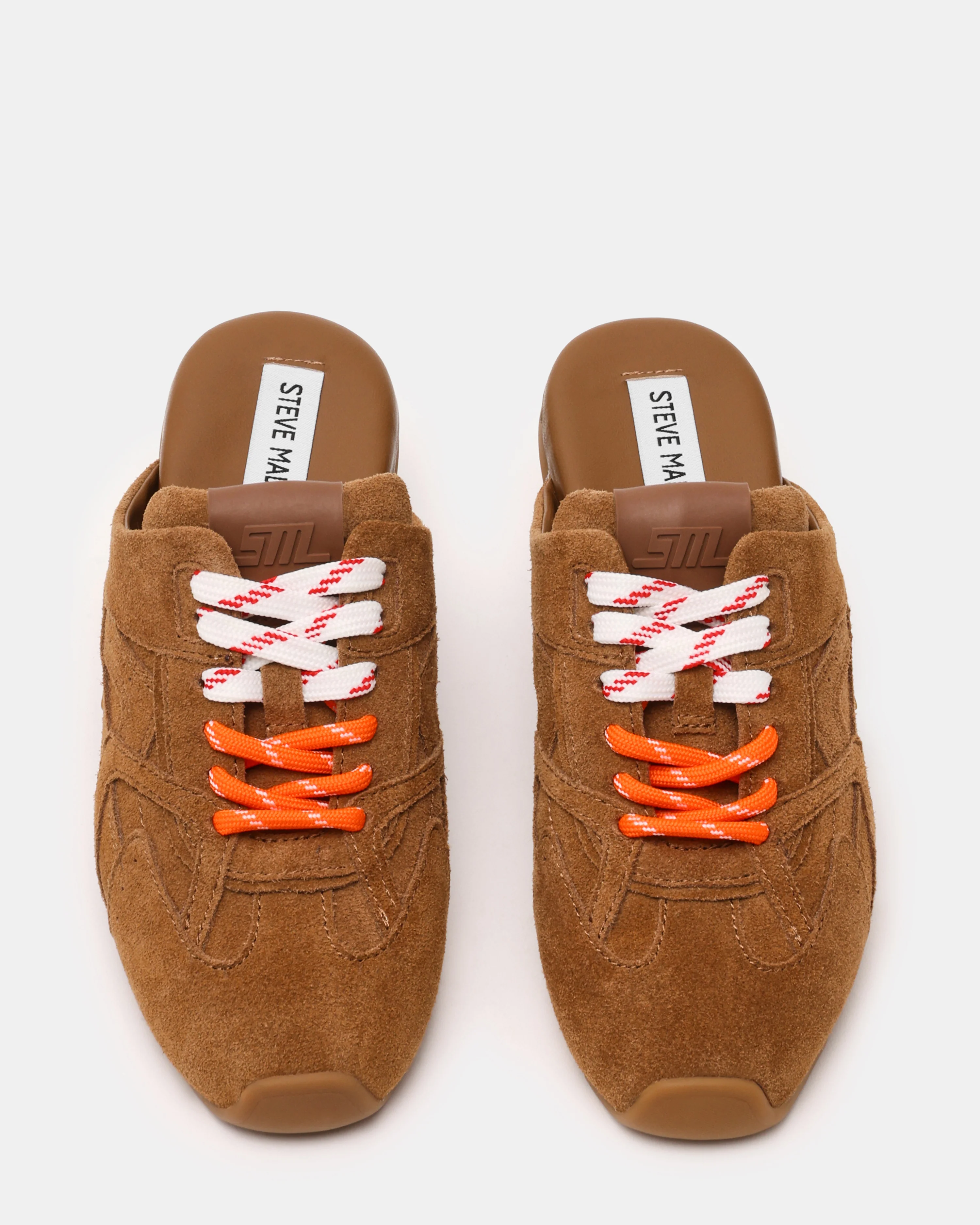 Asiel Sneaker Mule Chestnut Suede - Image 5