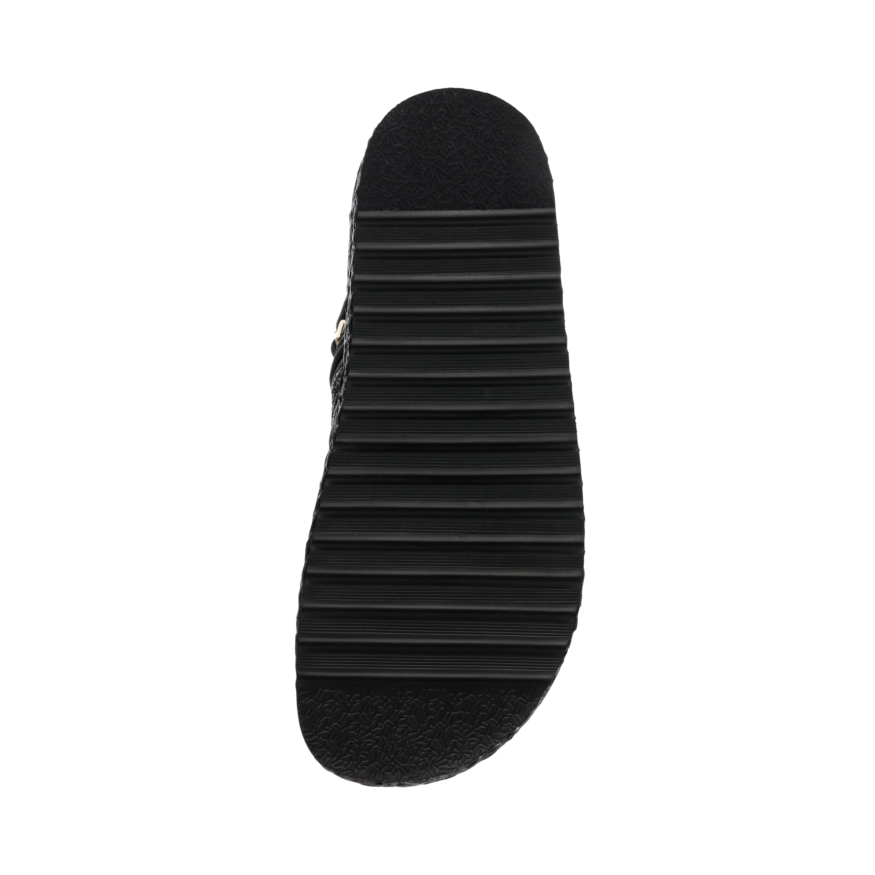 Bigmona Sandalo Nero Raffia - Image 7