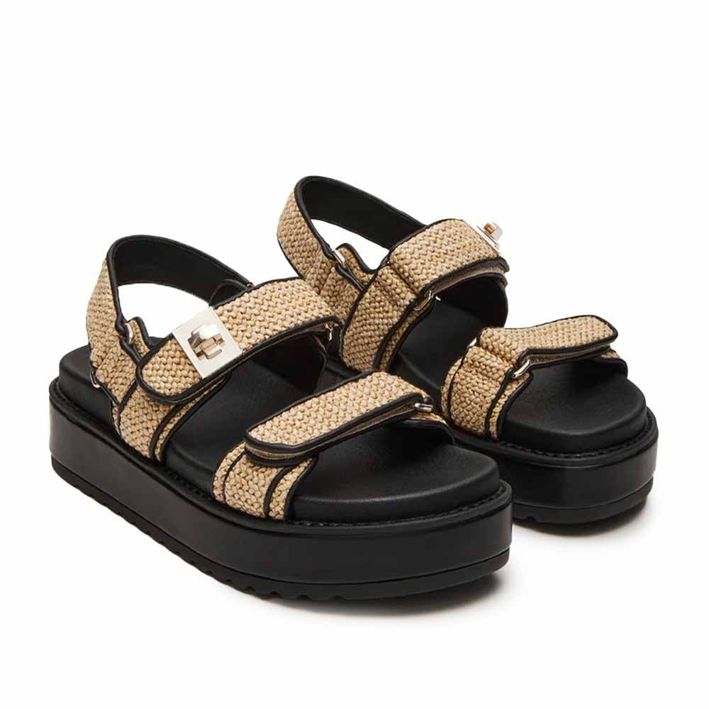 Bigmona Sandalo Nero Beige - Image 2