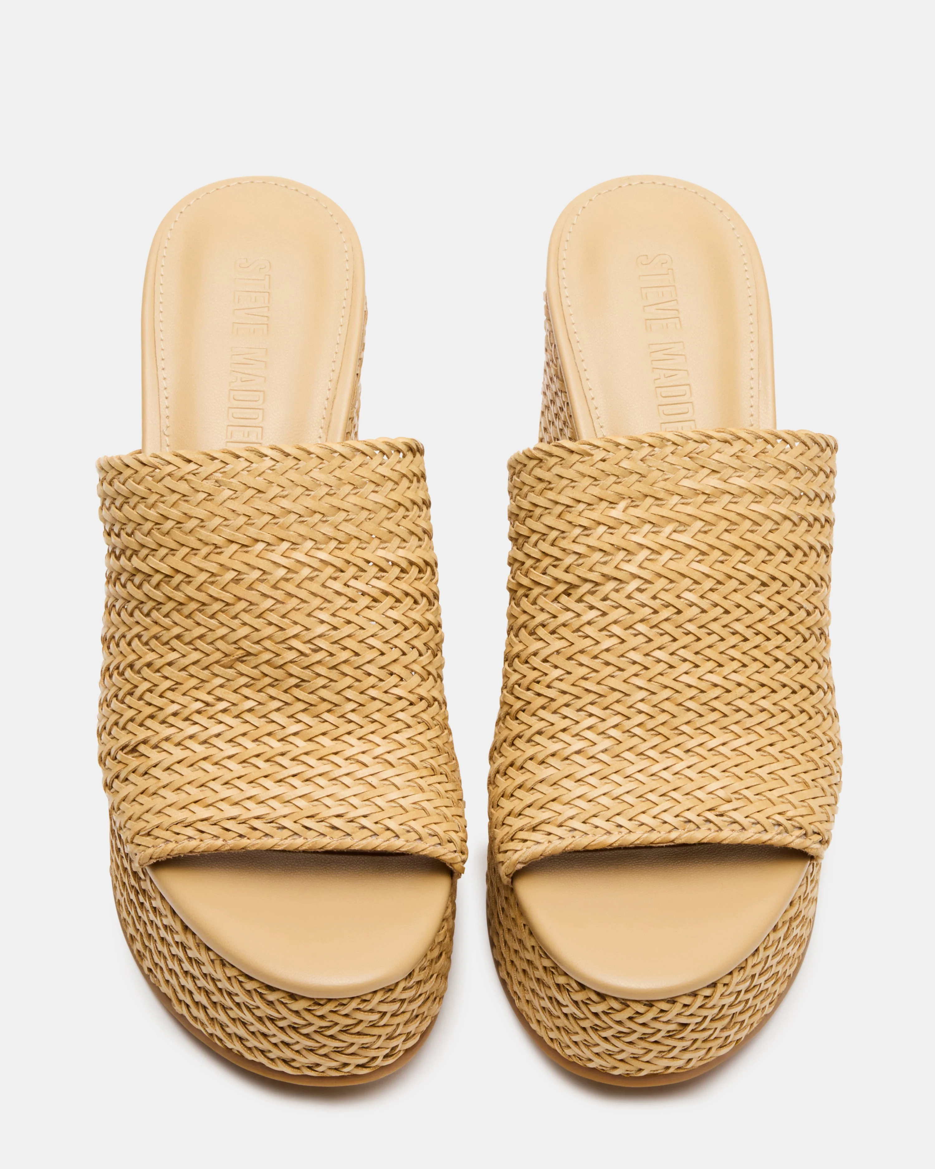 Cassi Zeppa Natural Raffia - Image 4