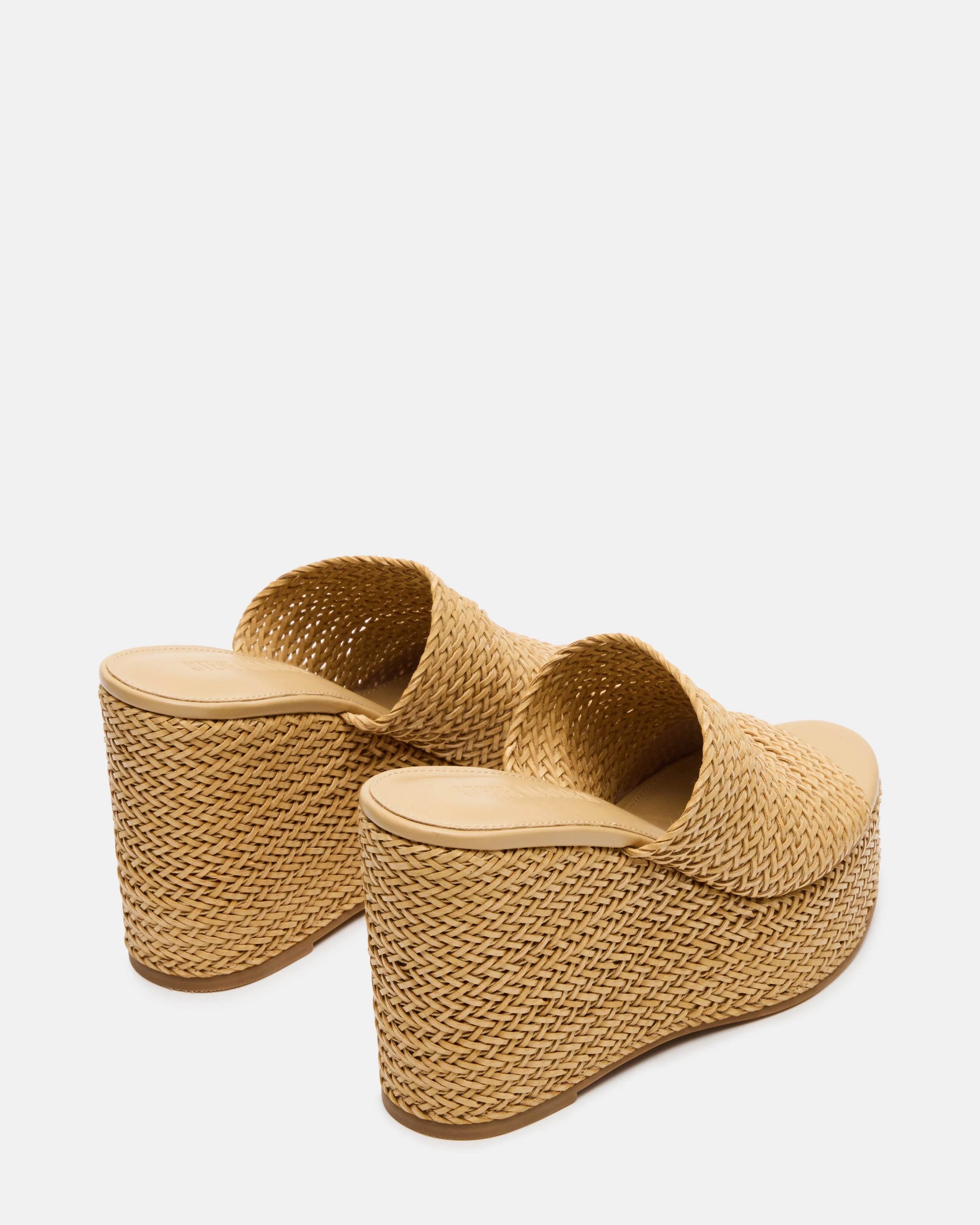Cassi Zeppa Natural Raffia - Image 5