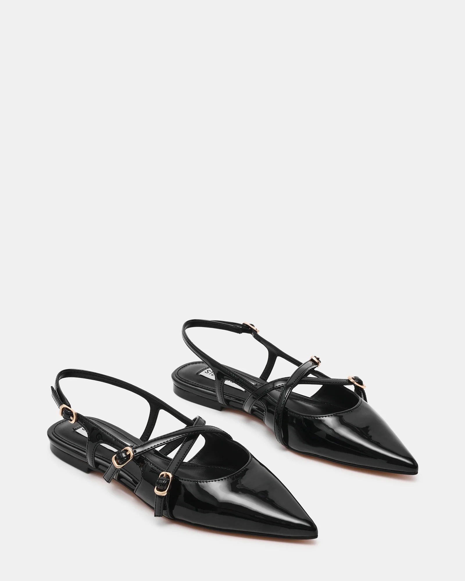 Clio Ballerina Nero Vernice - Image 2