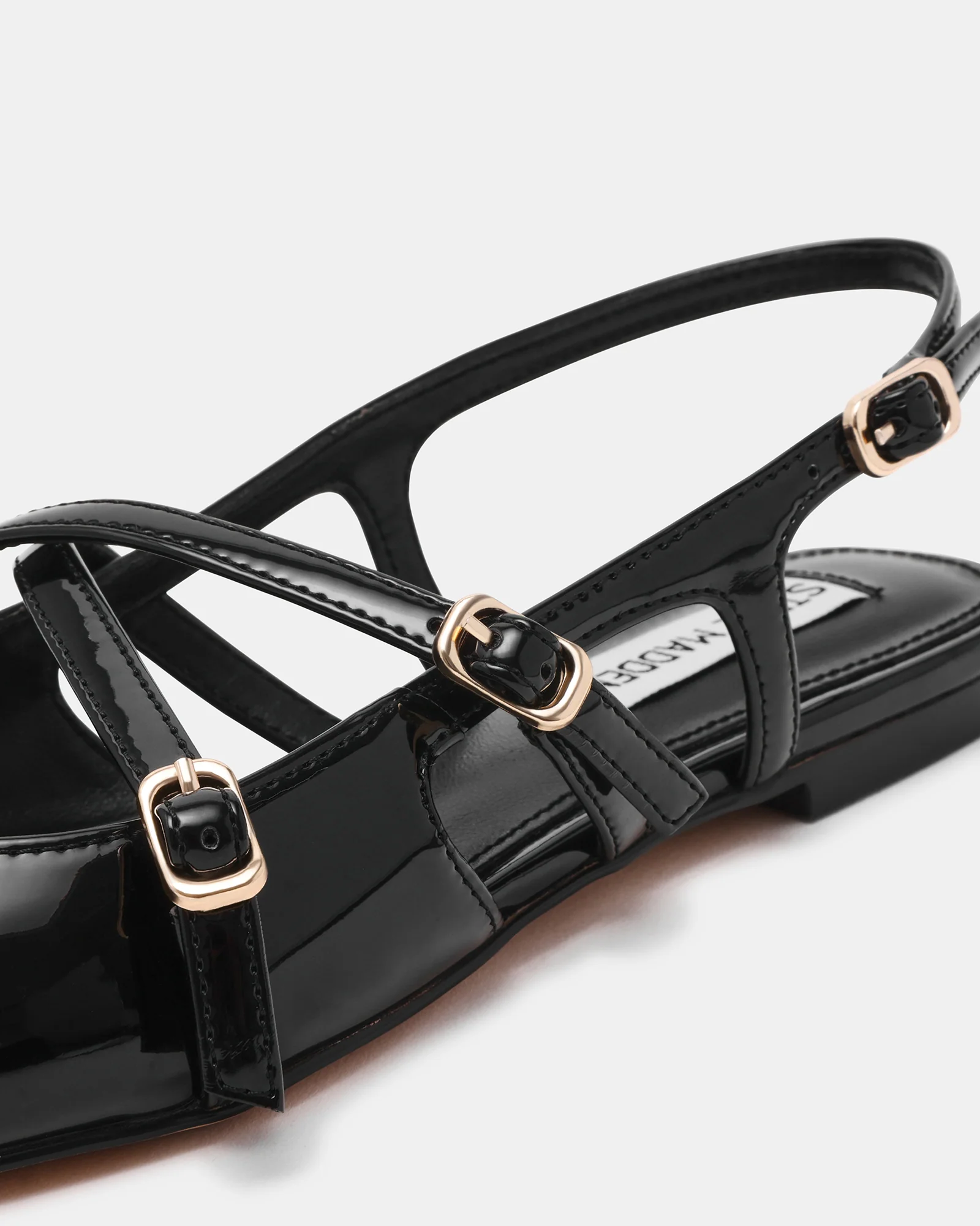 Clio Ballerina Nero Vernice - Image 3