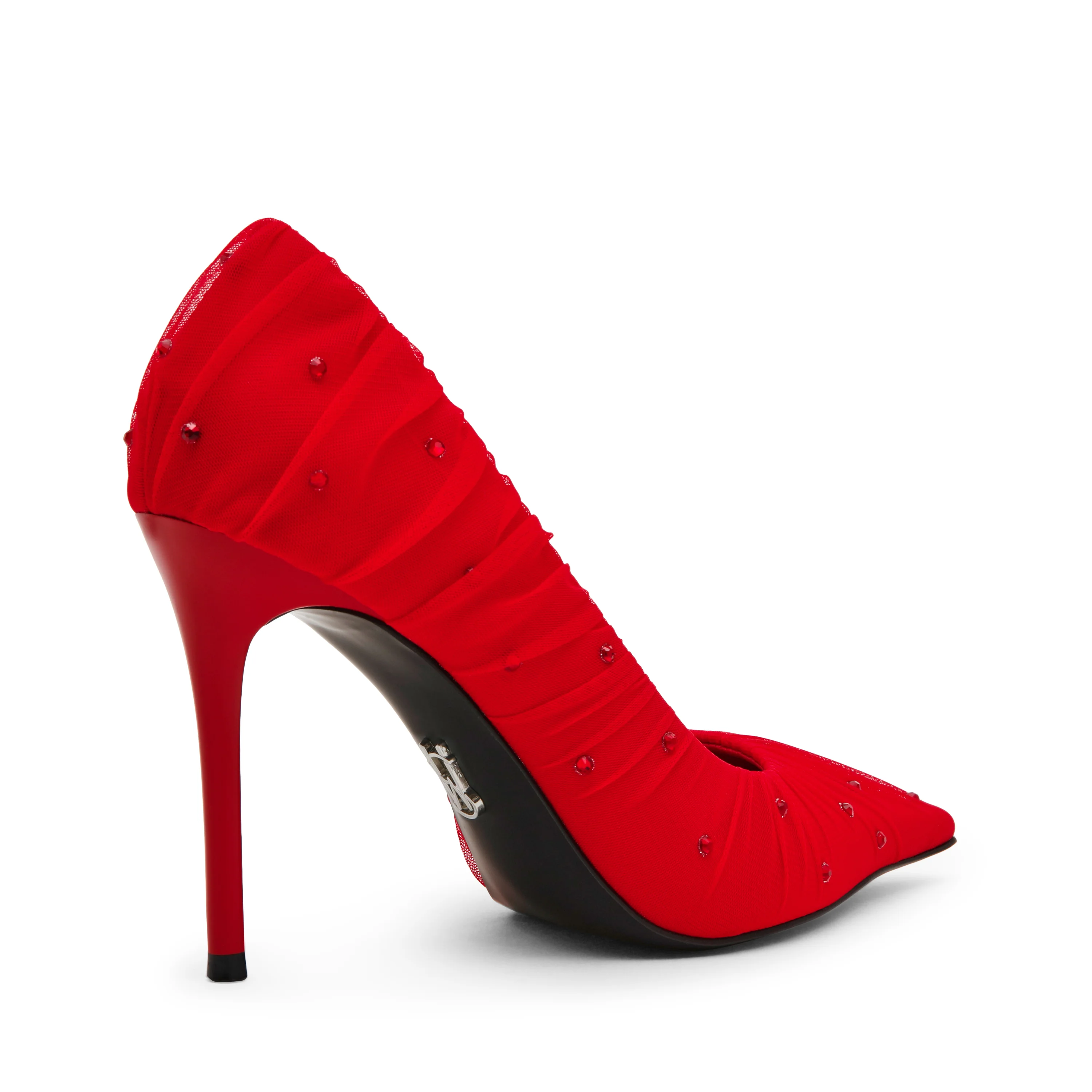 Danville Décolleté Rosso Satin - Image 4