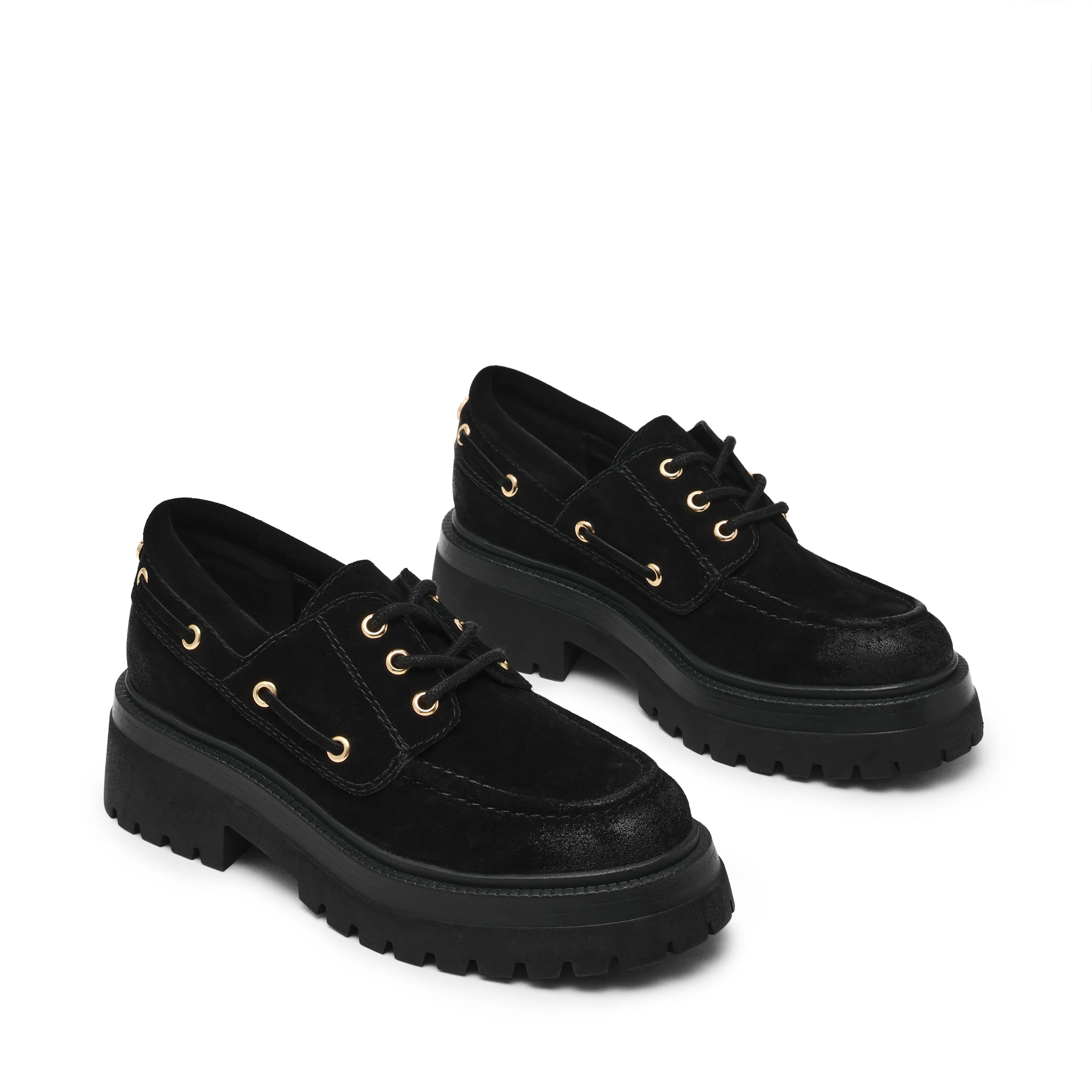 DETROIT MOCASSINO NERO SUEDE - Image 2