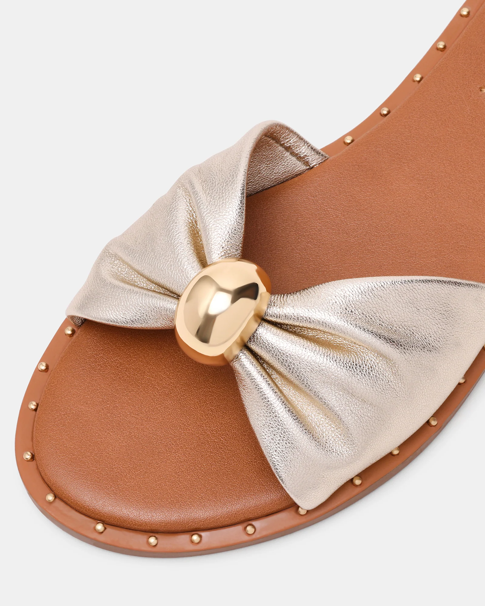Dipsy-CN Sandalo Oro Pelle - Image 3