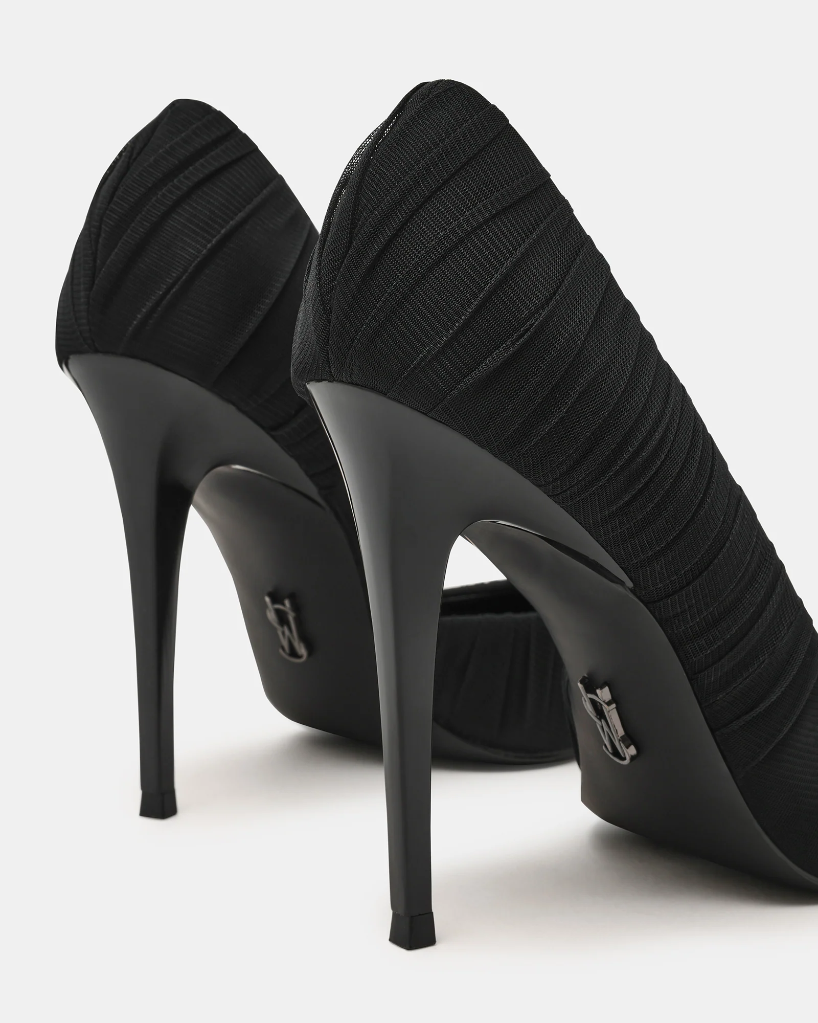 Evangeline Décolleté Nero Mesh - Image 3