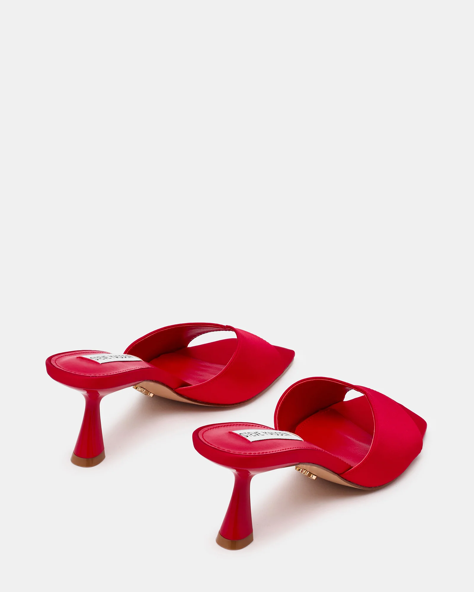 Ivie Mule Rosso Satin - Image 4
