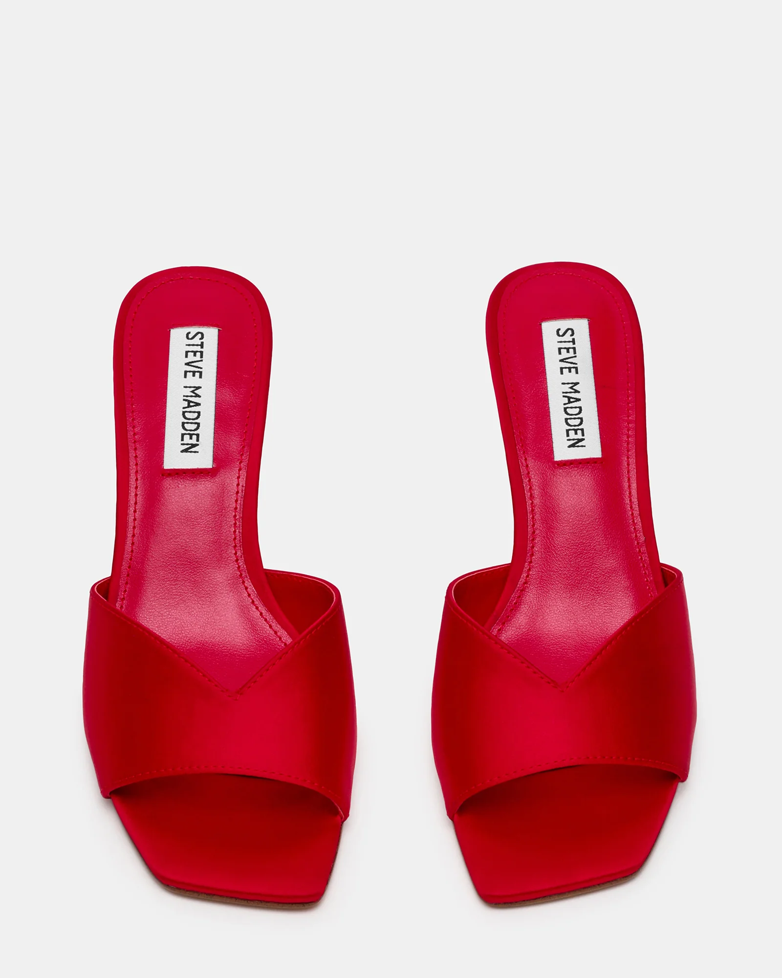 Ivie Mule Rosso Satin - Image 5