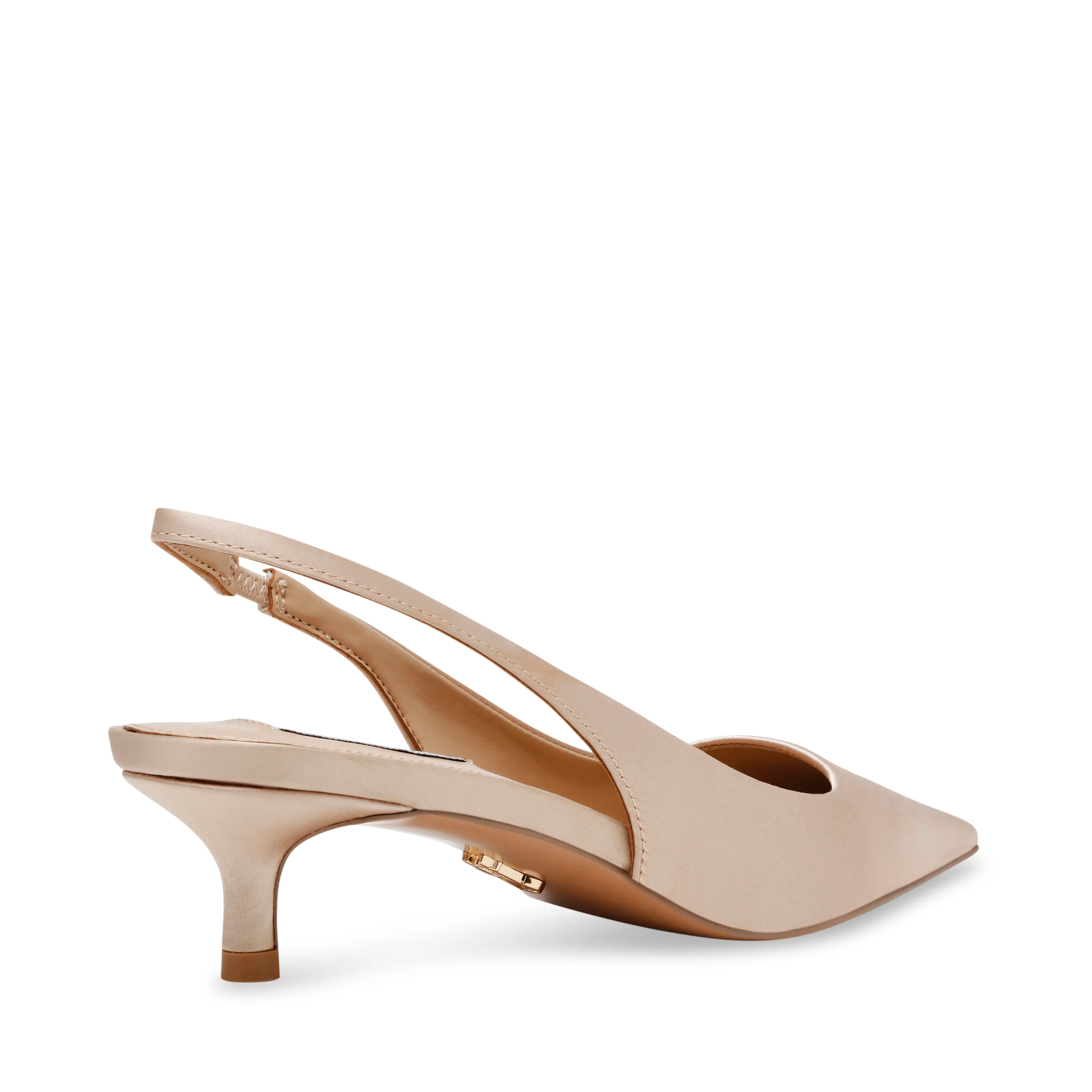 Kari Décolleté Champagne Satin - Image 5