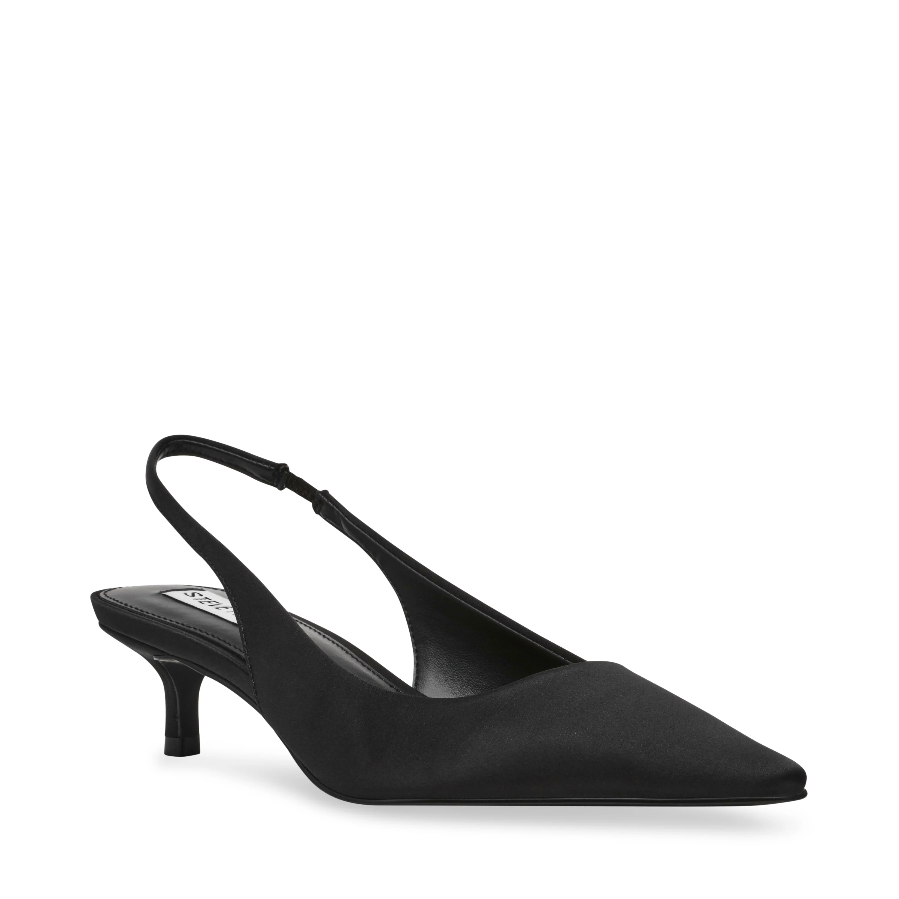 Kari Décolleté Nero Satin - Image 2