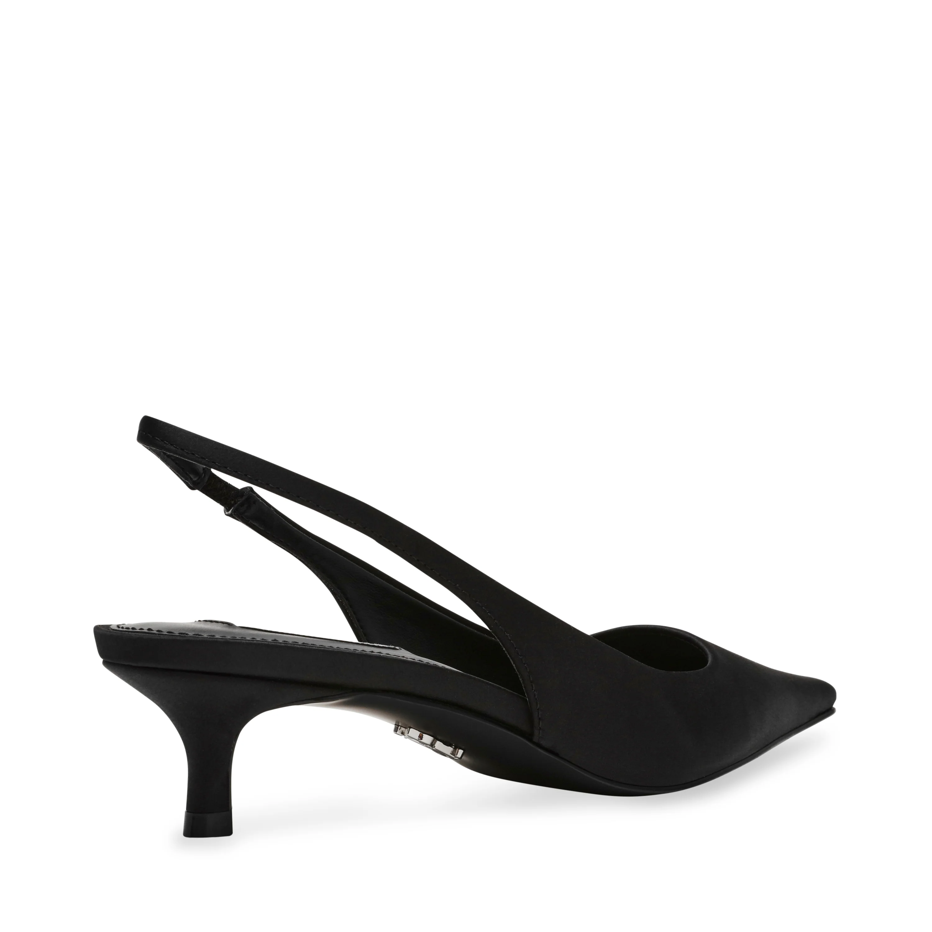 Kari Décolleté Nero Satin - Image 5