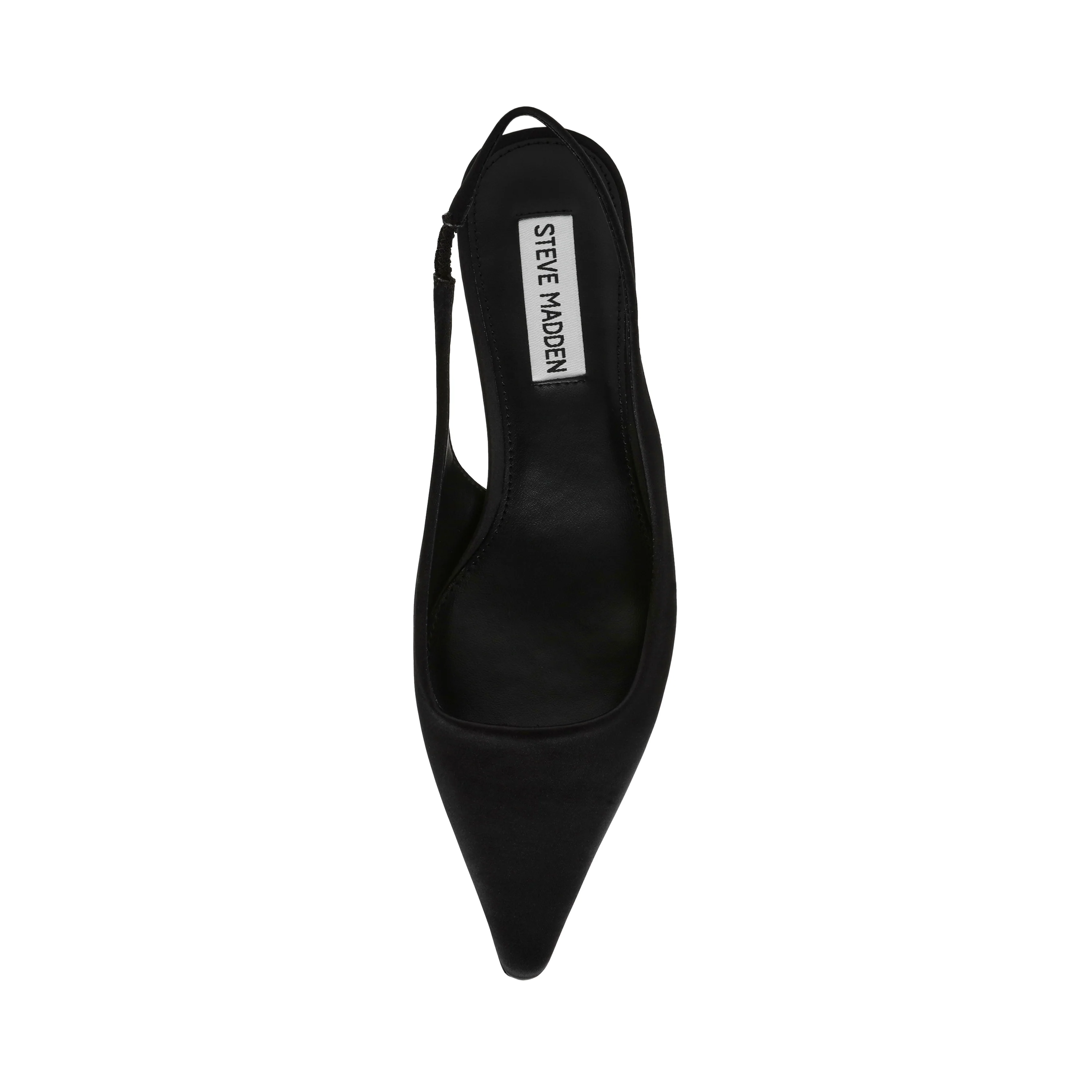 Kari Décolleté Nero Satin - Image 6