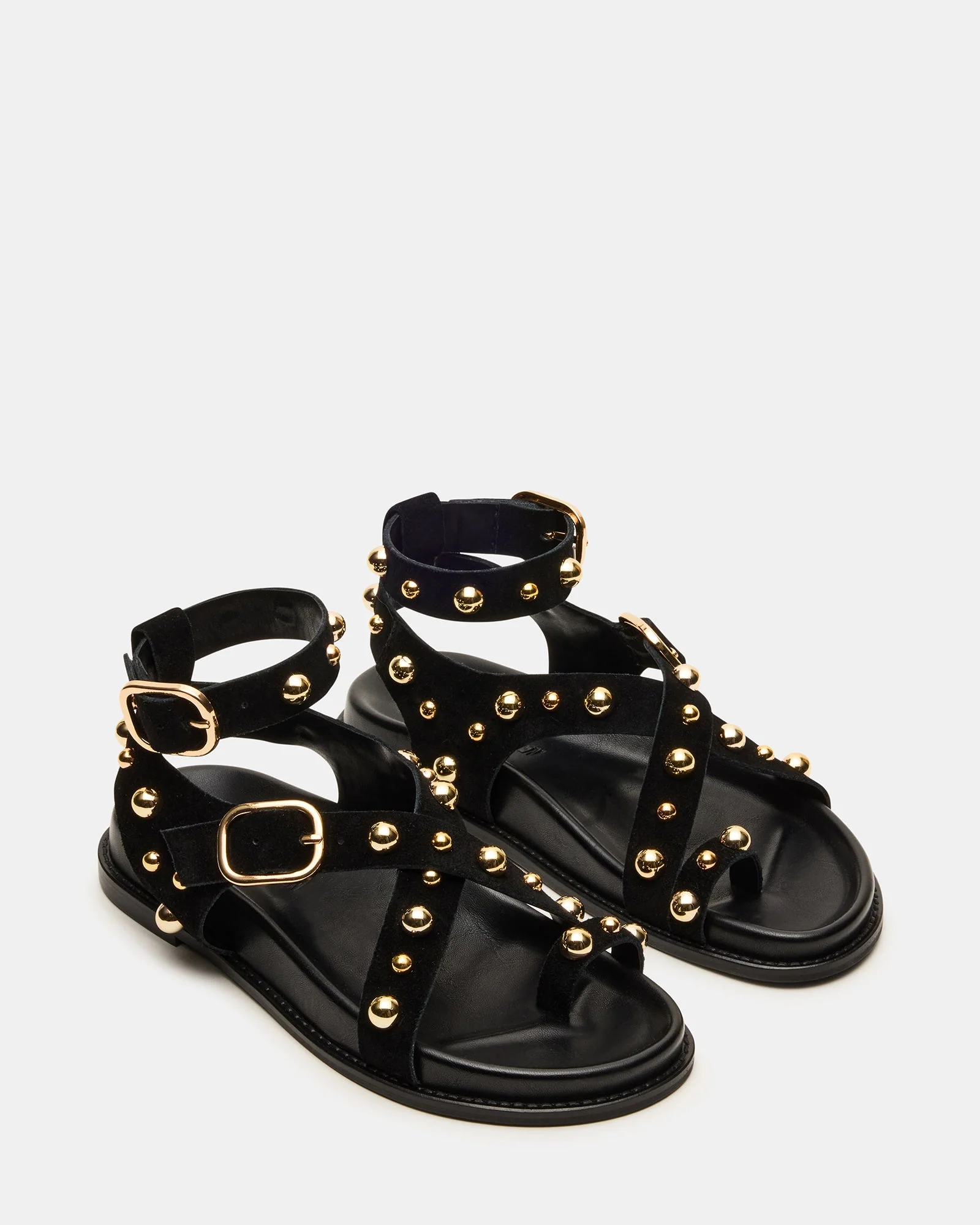 Linear Sandalo Nero Suede - Image 3