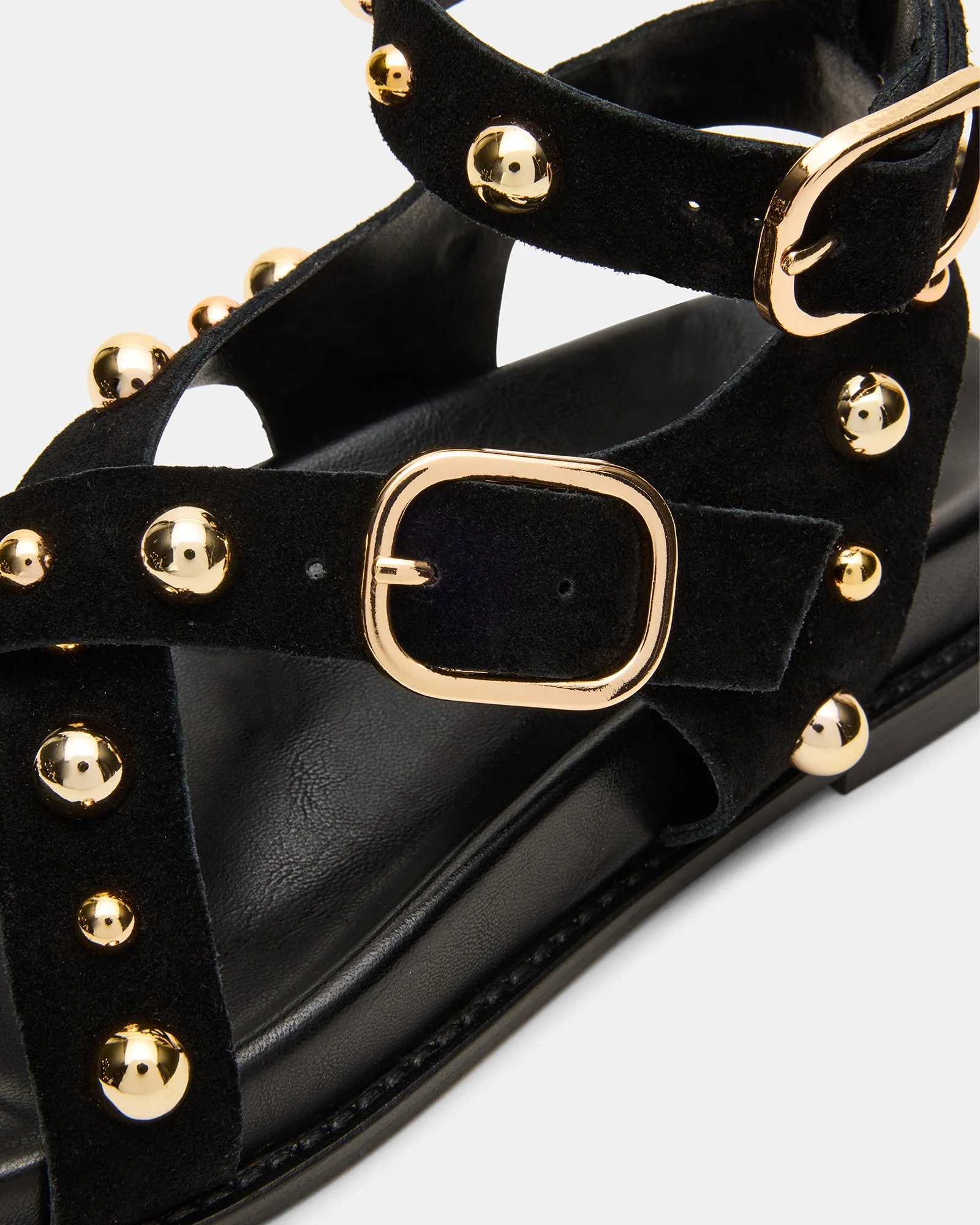 Linear Sandalo Nero Suede - Image 4