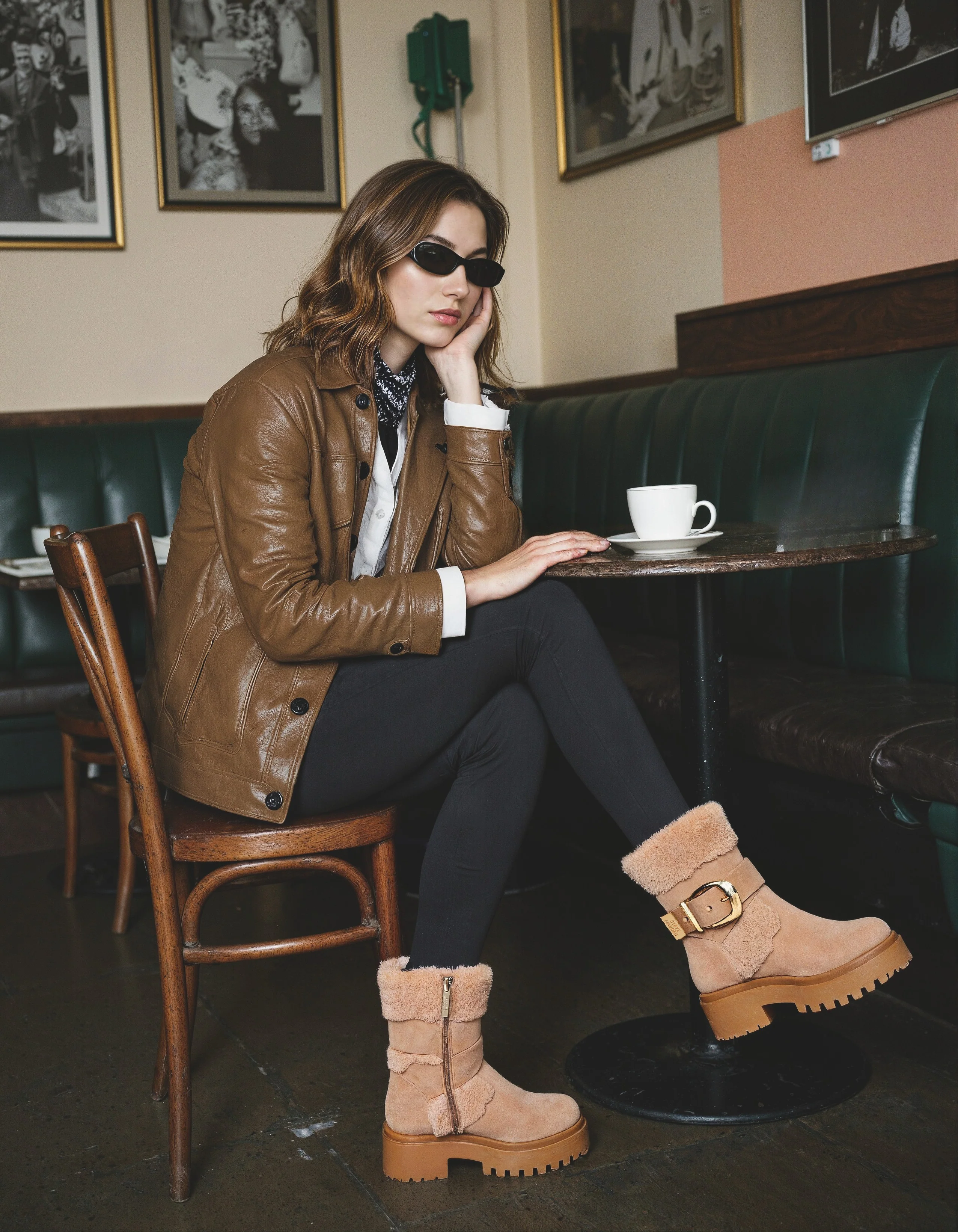 LODGE STIVALE TAN SUEDE - Image 6