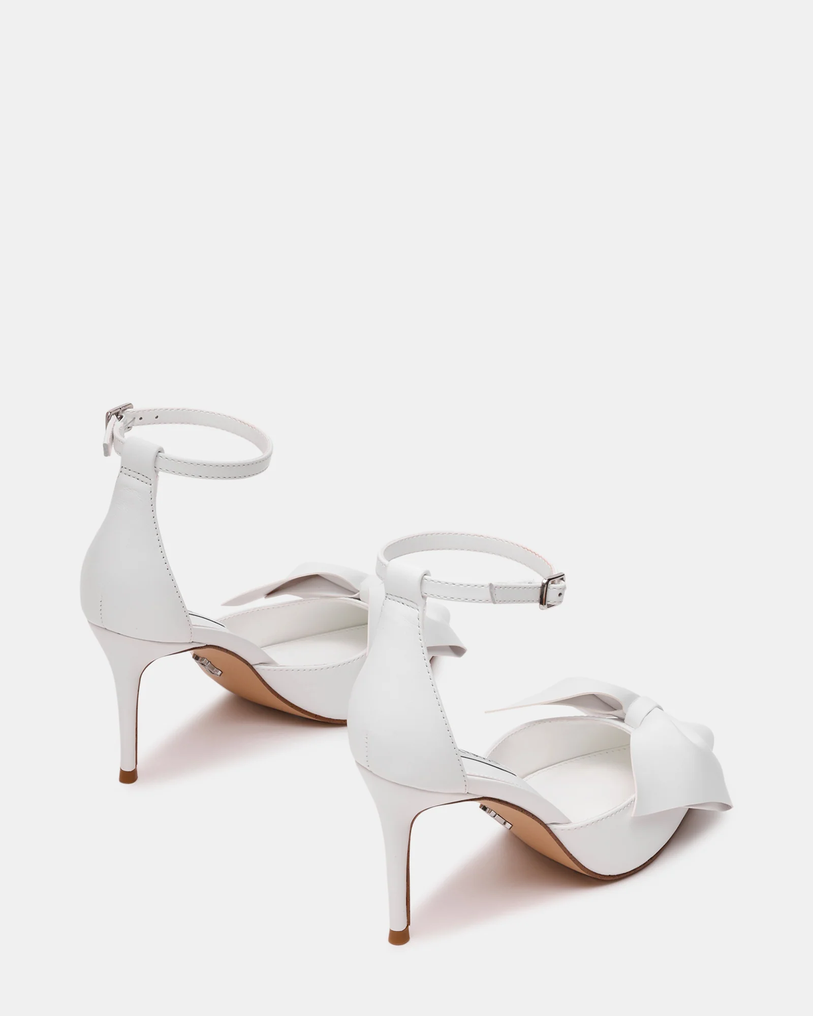 Lorina Décolleté Bianco Pelle - Image 4