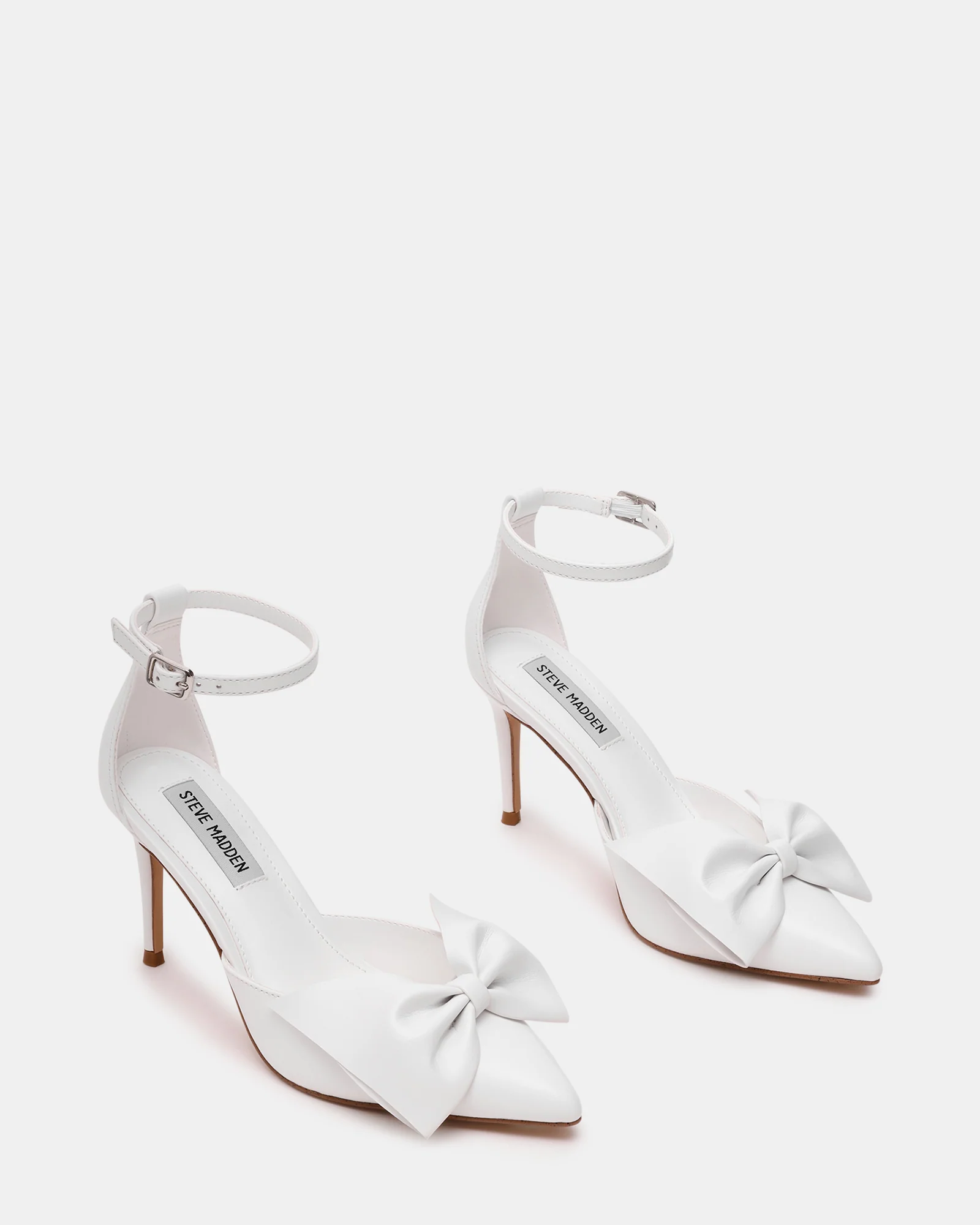 Lorina Décolleté Bianco Pelle - Image 6