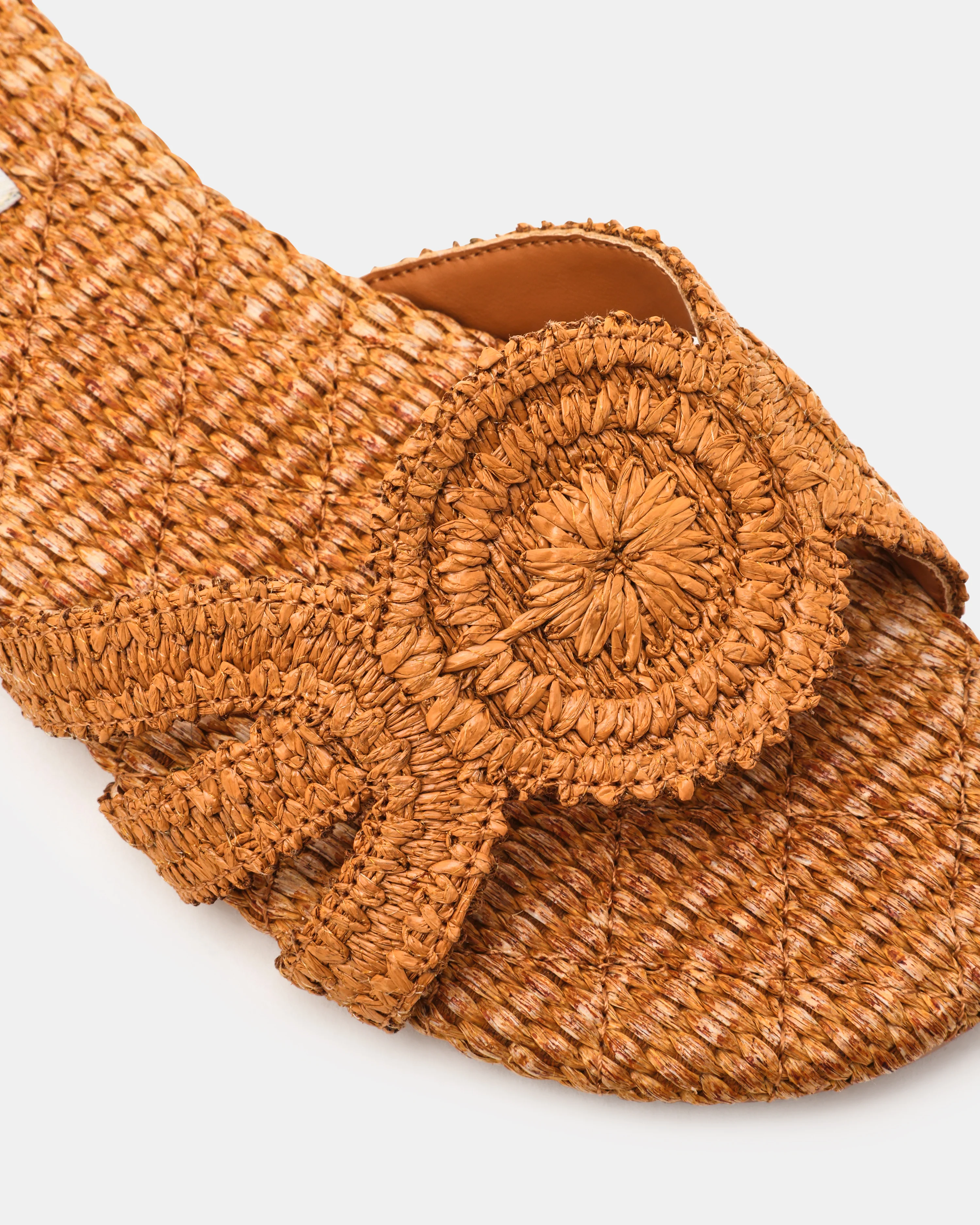 Markets Sandalo Tan Raffia - Image 3