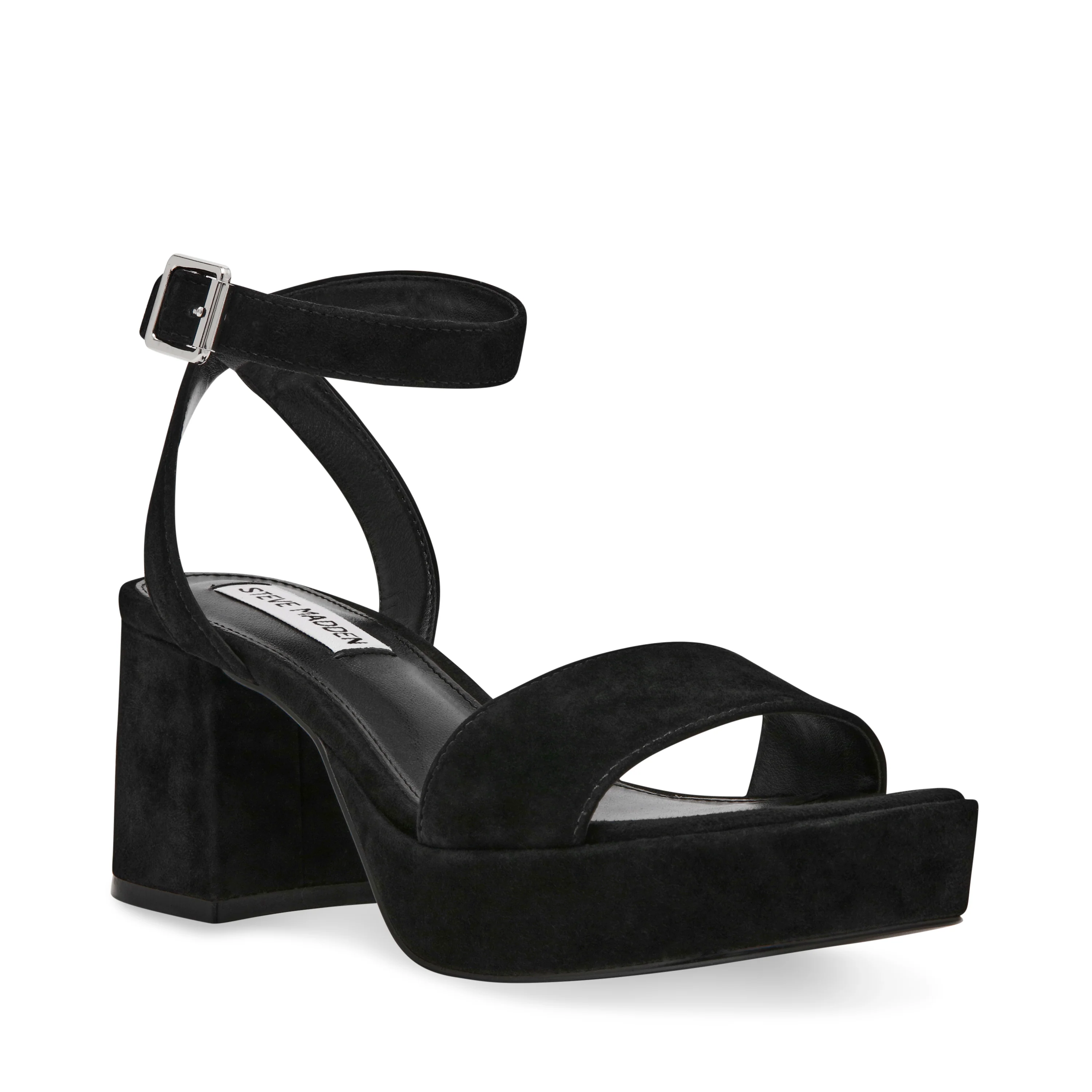 Mercerr Sandalo Nero Suede - Image 2