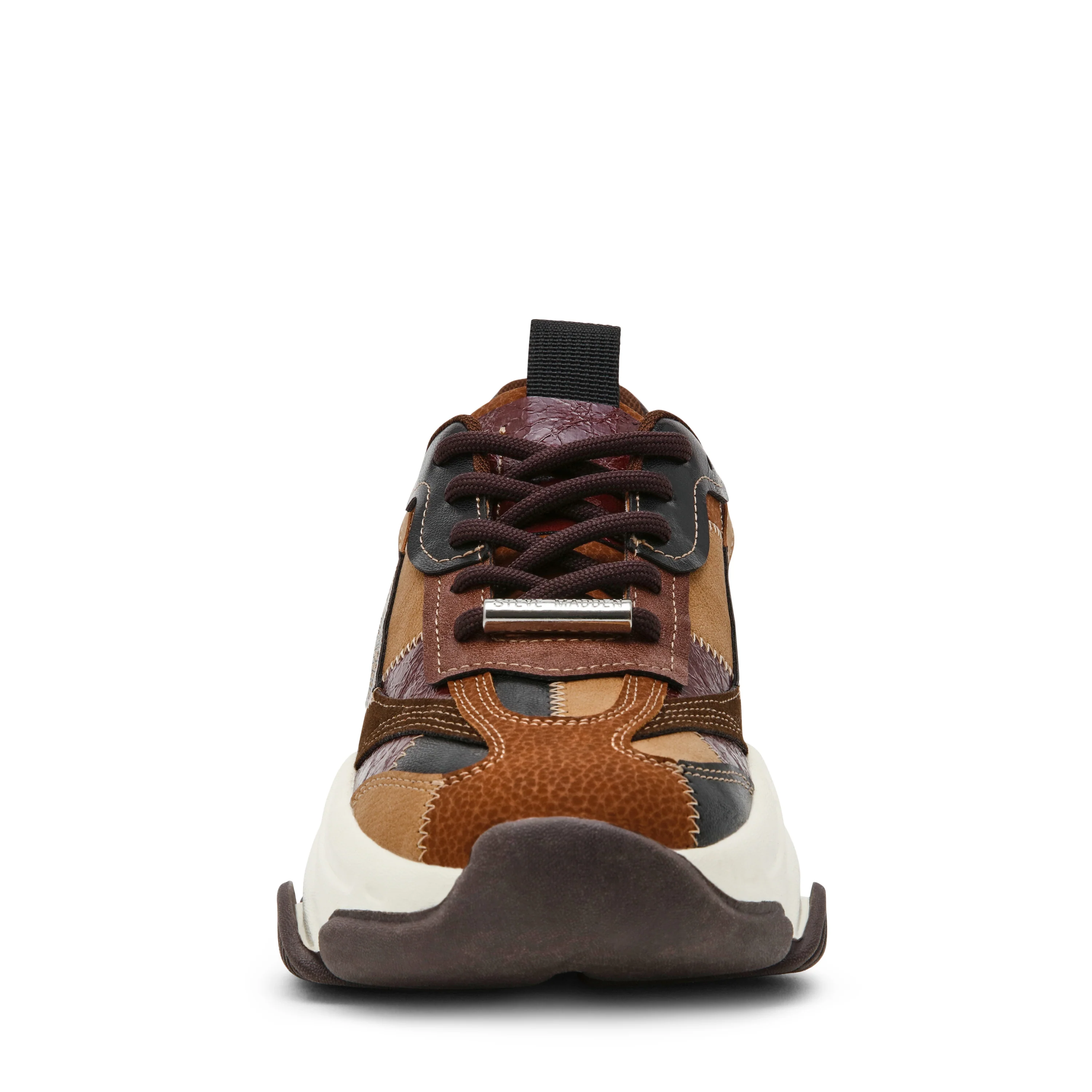 PUZZLEZ SNEAKER MARRONE MULTI - Image 3