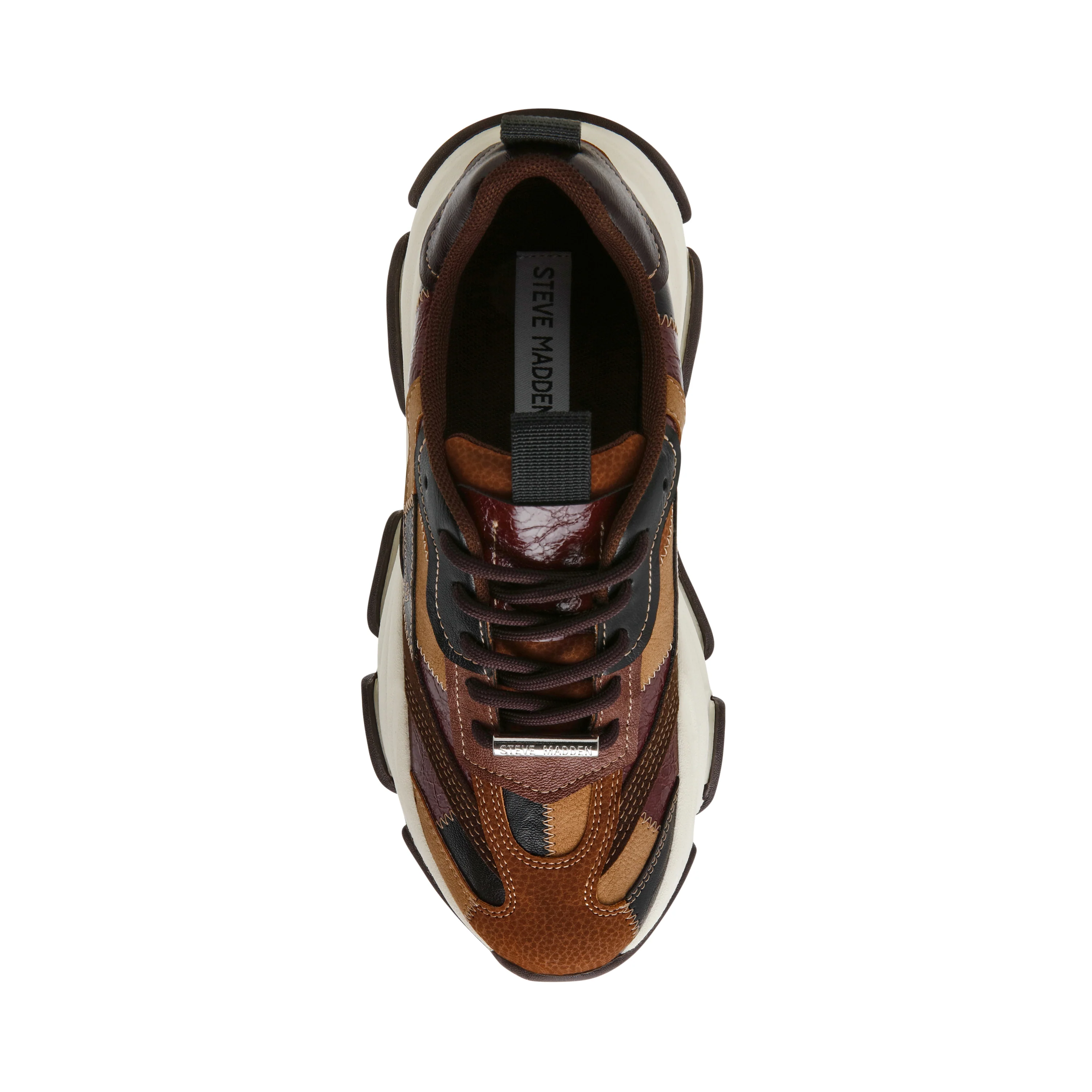 PUZZLEZ SNEAKER MARRONE MULTI - Image 6
