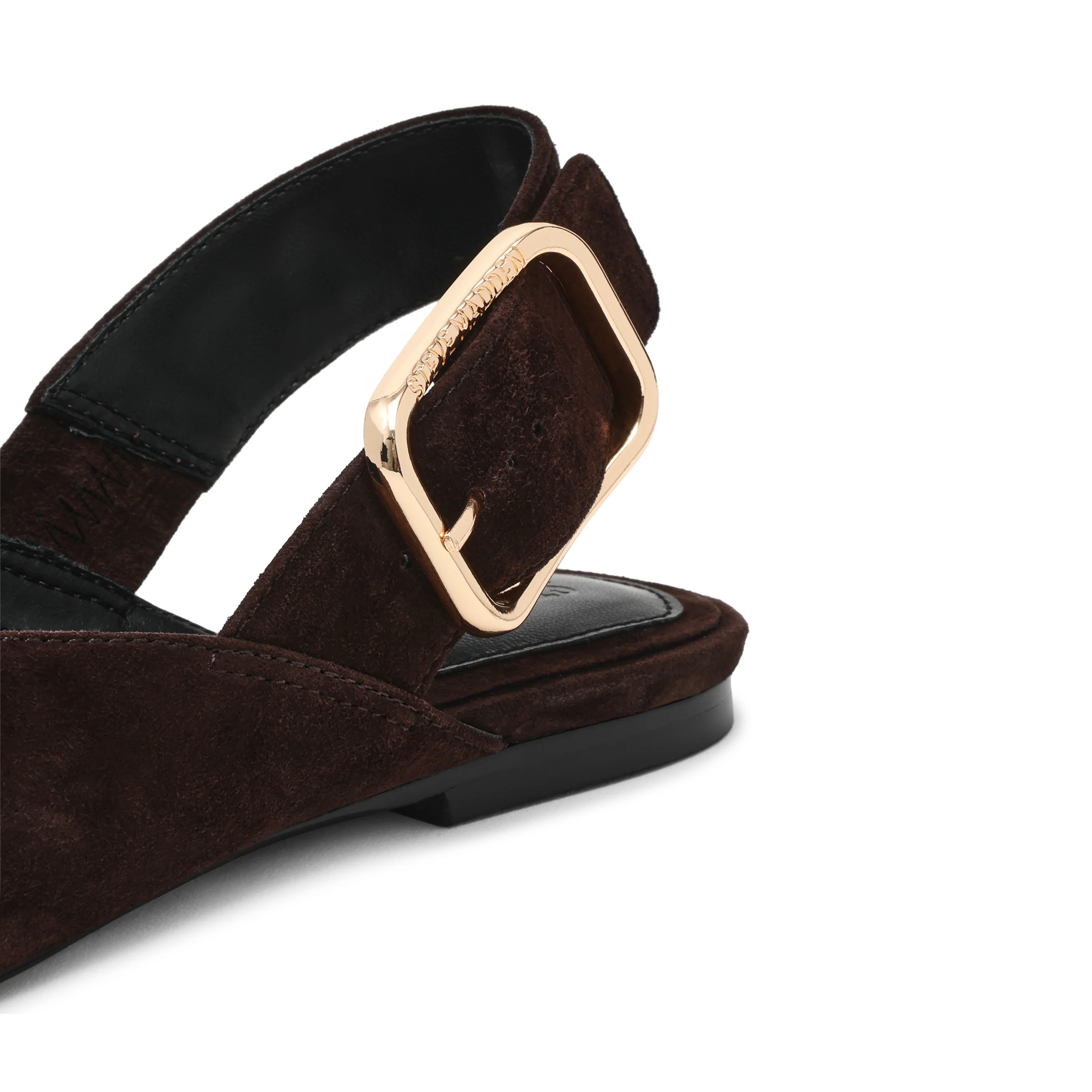 SIANNA DÉCOLLETÉ MARRONE SUEDE - Image 3