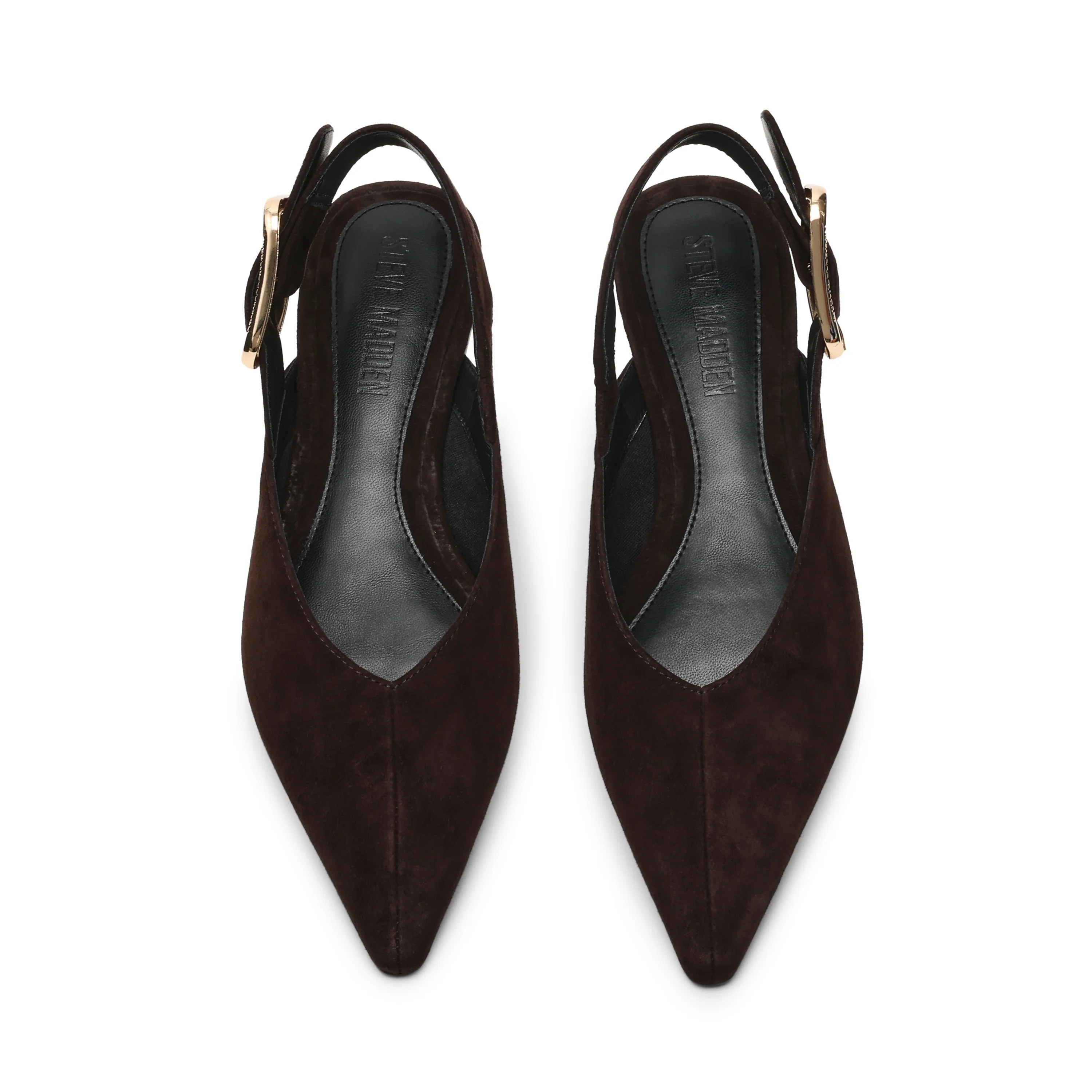SIANNA DÉCOLLETÉ MARRONE SUEDE - Image 4