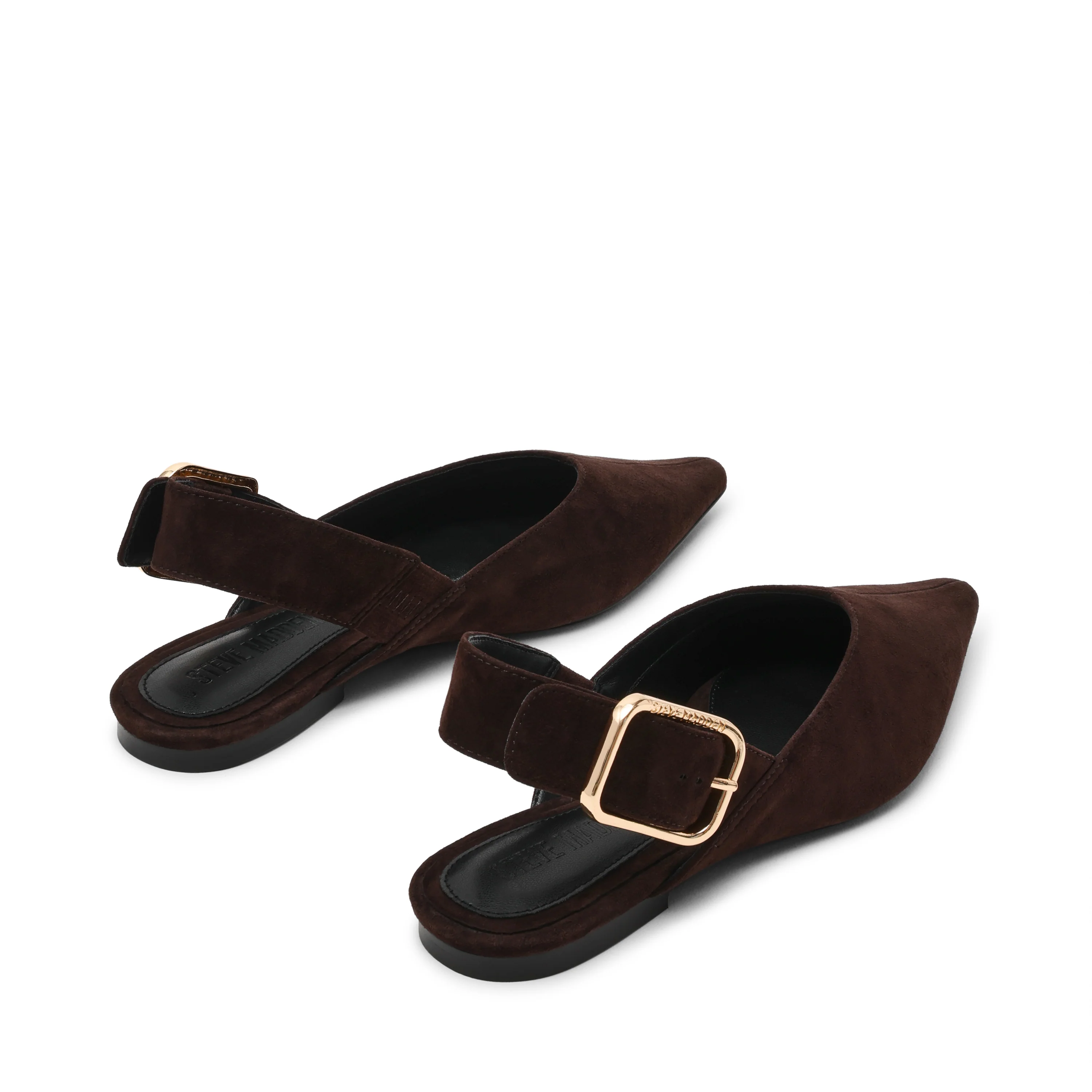 SIANNA DÉCOLLETÉ MARRONE SUEDE - Image 5