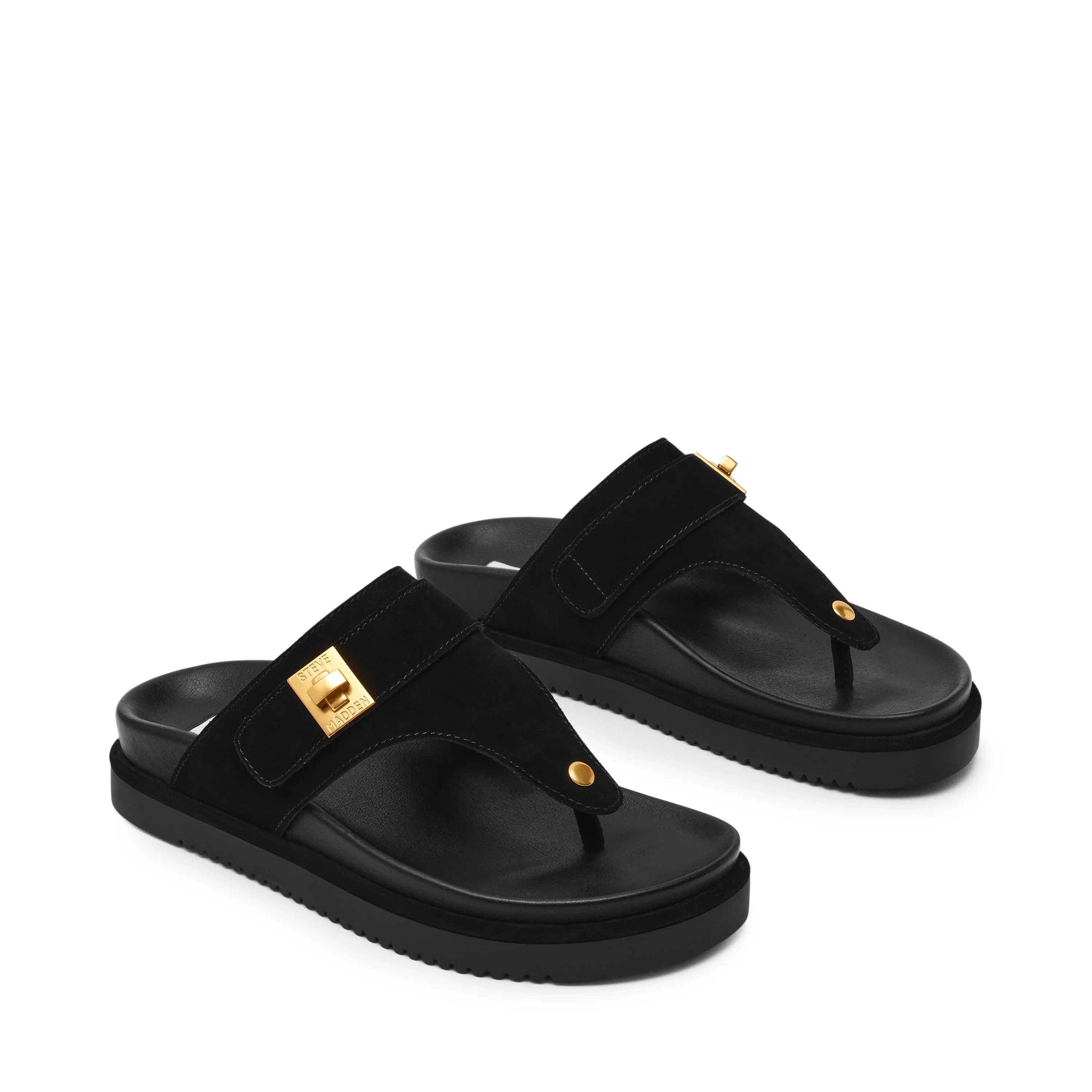 Tuned Sandalo Nero Suede - Image 2